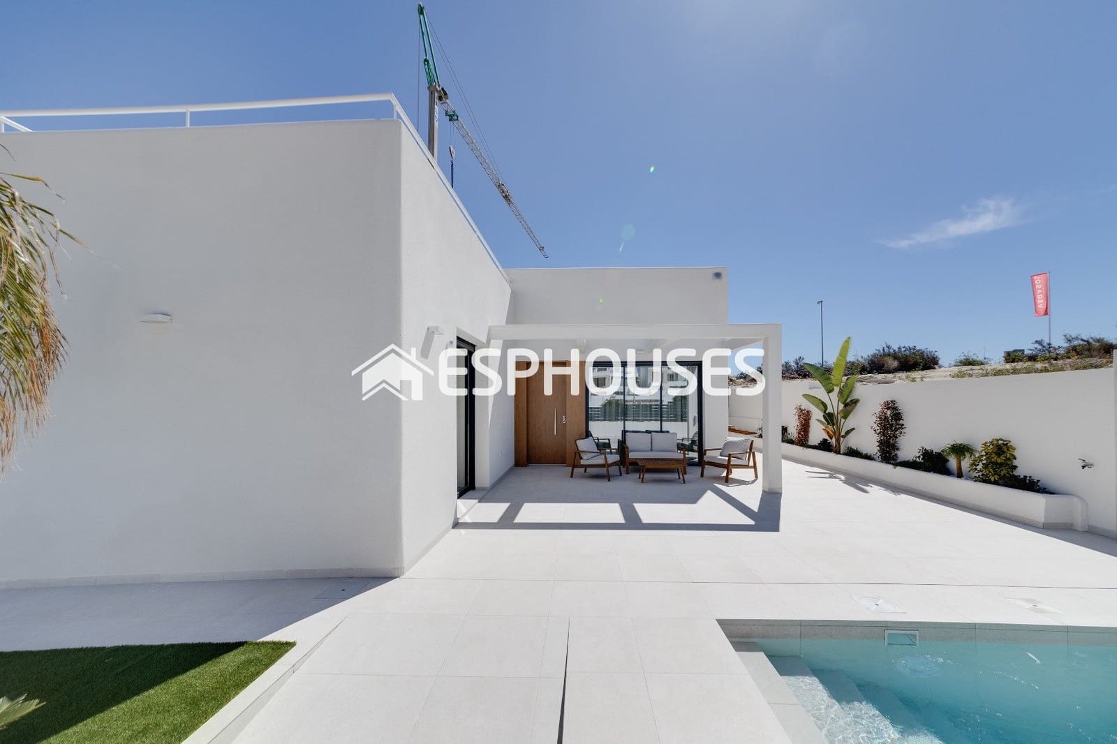 2 soveværelse Villa til salg i Ciudad Quesada med swimmingpool garage - € 475.000 (Ref: 9445301)
