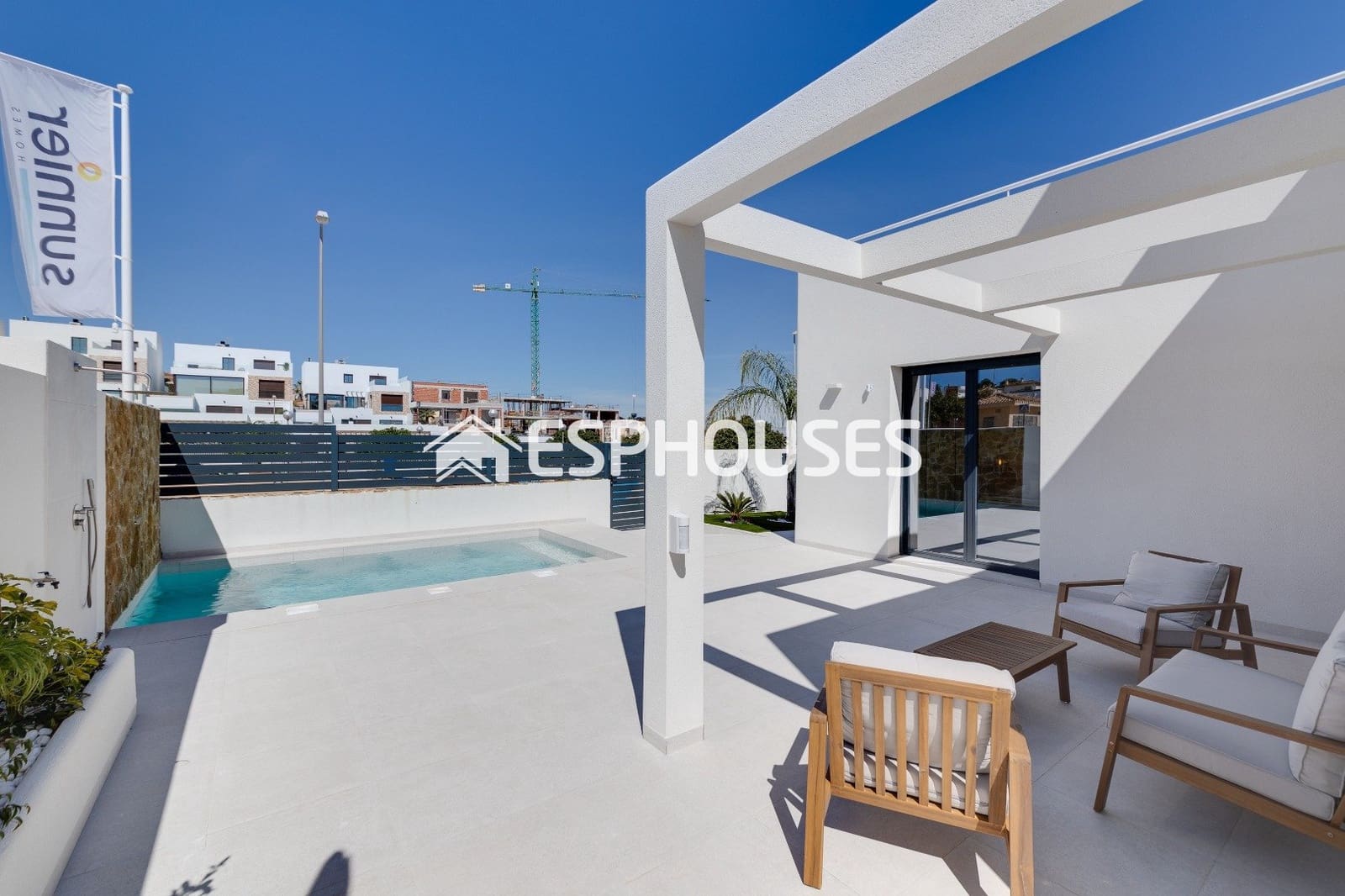 2 soveværelse Villa til salg i Ciudad Quesada med swimmingpool garage - € 475.000 (Ref: 9445301)