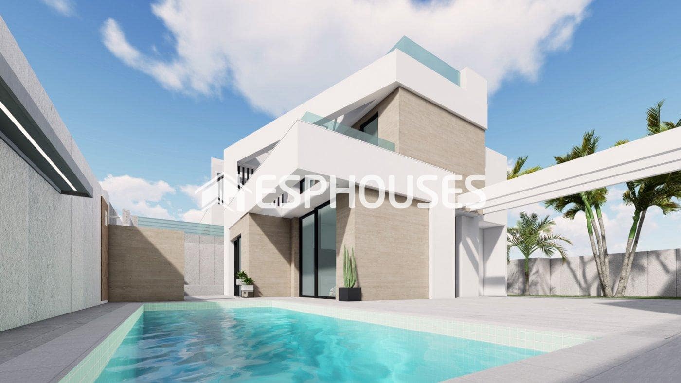 3 sovrum Villa till salu i San Miguel de Salinas med pool garage - 499 900 € (Ref: 9445302)