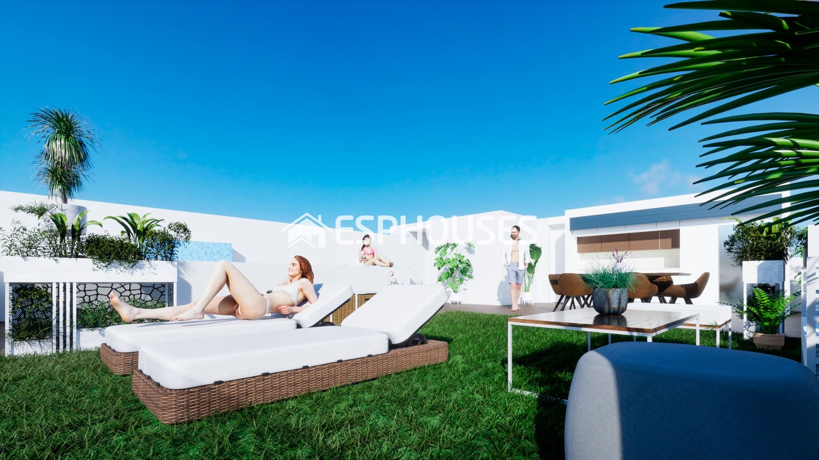 3 bedroom Penthouse for sale in Benijofar with pool - € 466,000 (Ref: 9445309)