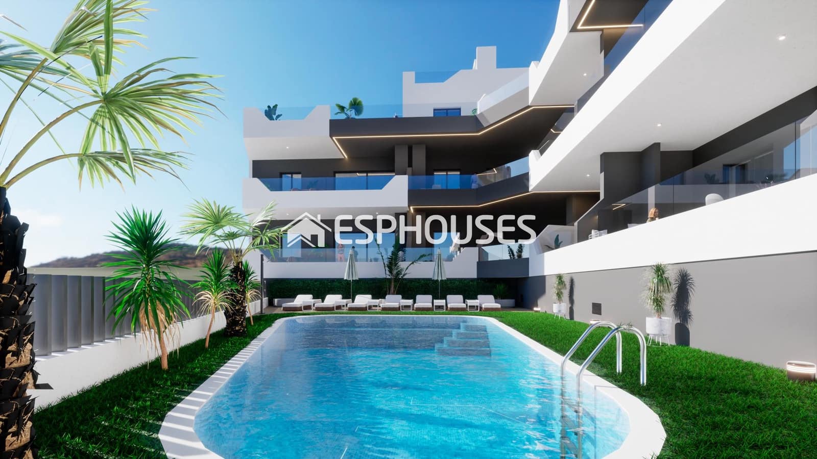 2 sovrum Lägenhet till salu i Benijofar med pool - 294 000 € (Ref: 9445310)