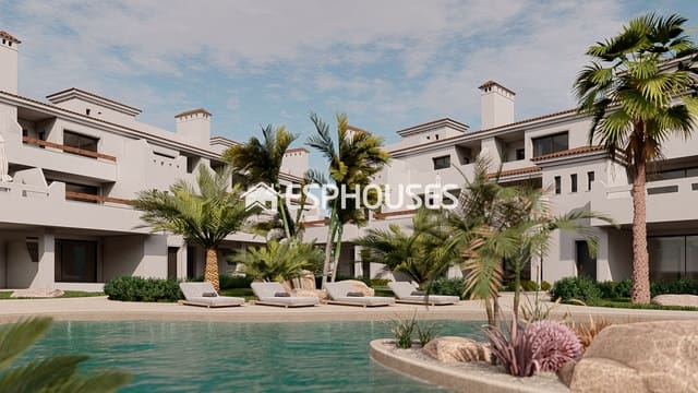 2 soveværelse Lejlighed til salg i Las Lomas de Rame - Bahía Bella, Los Alcázares med swimmingpool garage - € 274.900 (Ref: 9445321)