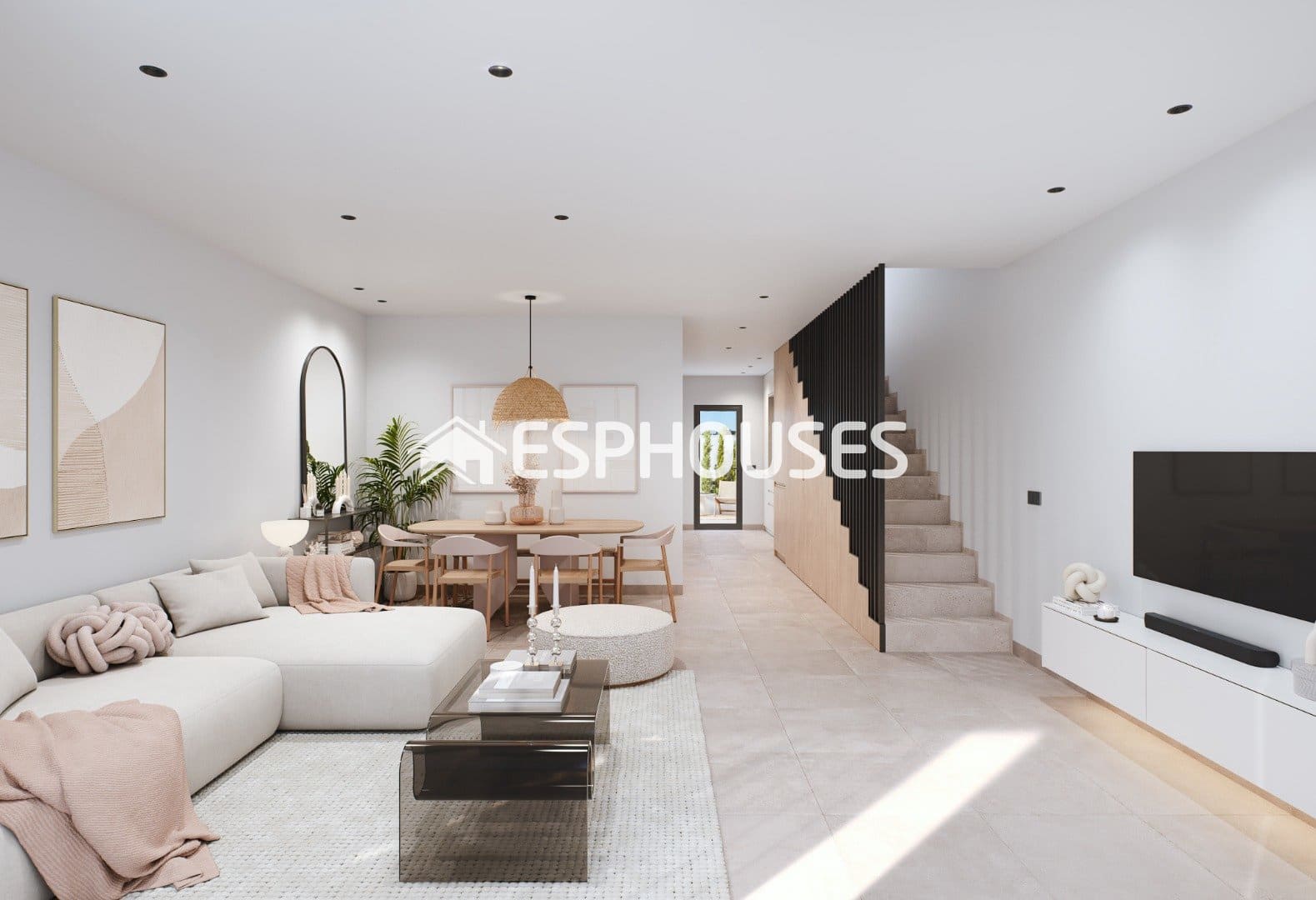 3 slaapkamer Halfvrijstaande villa te koop in San Pedro del Pinatar met zwembad - € 369.900 (Ref: 9445323)