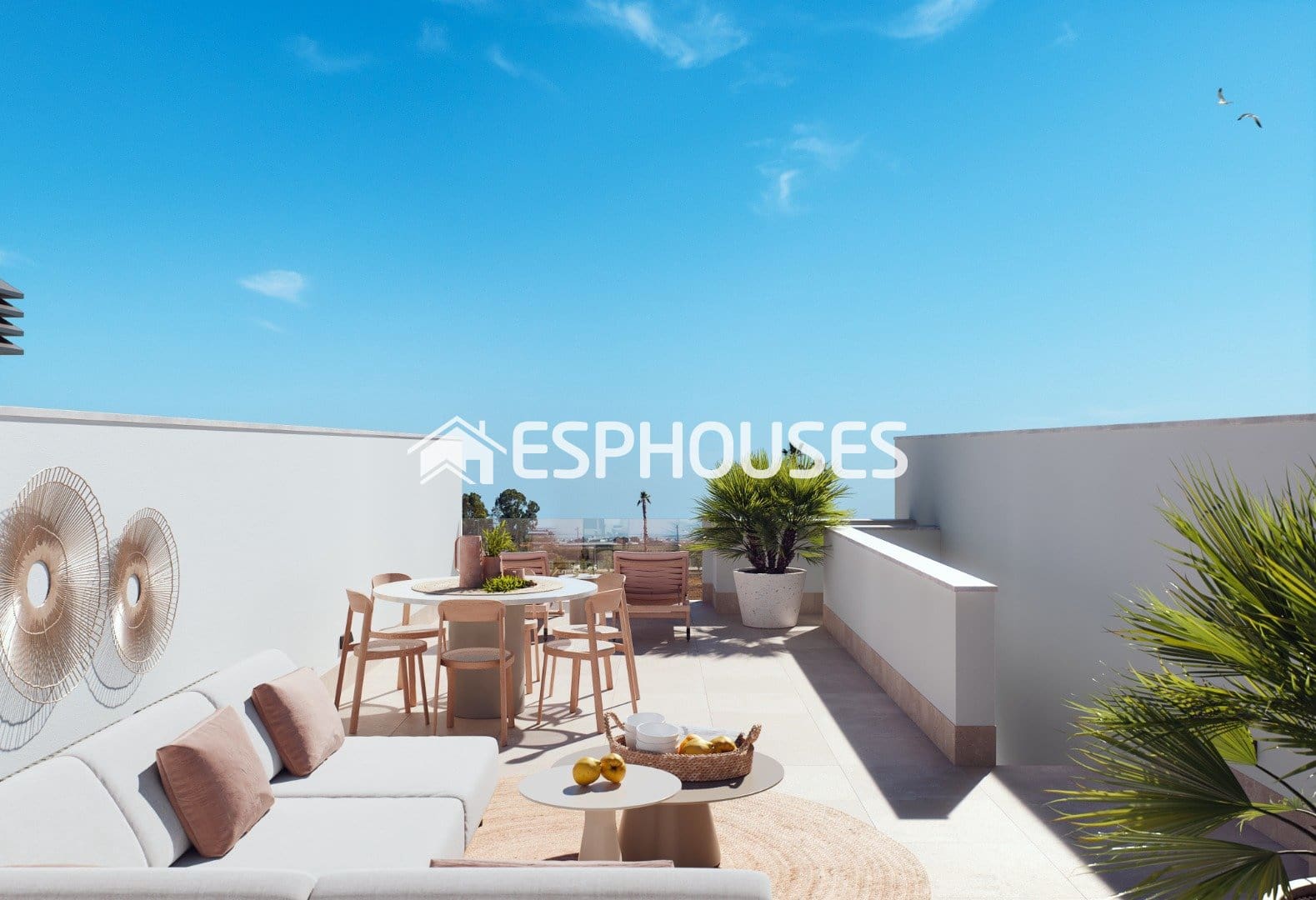 3 slaapkamer Halfvrijstaande villa te koop in San Pedro del Pinatar met zwembad - € 369.900 (Ref: 9445323)