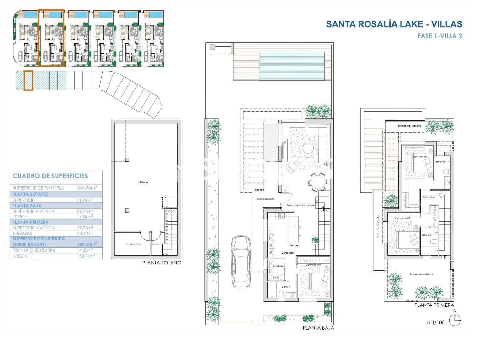 3 bedroom Villa for sale in Torre-Pacheco with pool garage - € 587,900 (Ref: 9445324)