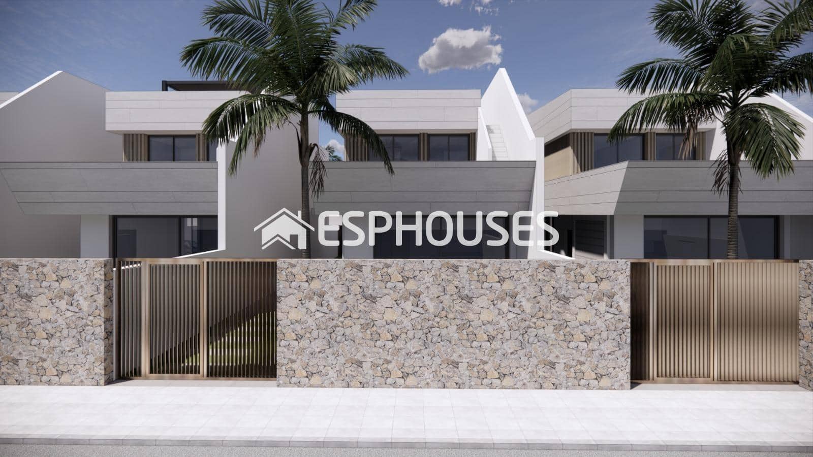 3 makuuhuone Huvila myytävänä paikassa San Javier mukana uima-altaan 
autotalli - 355 000 € (Ref: 9445325)