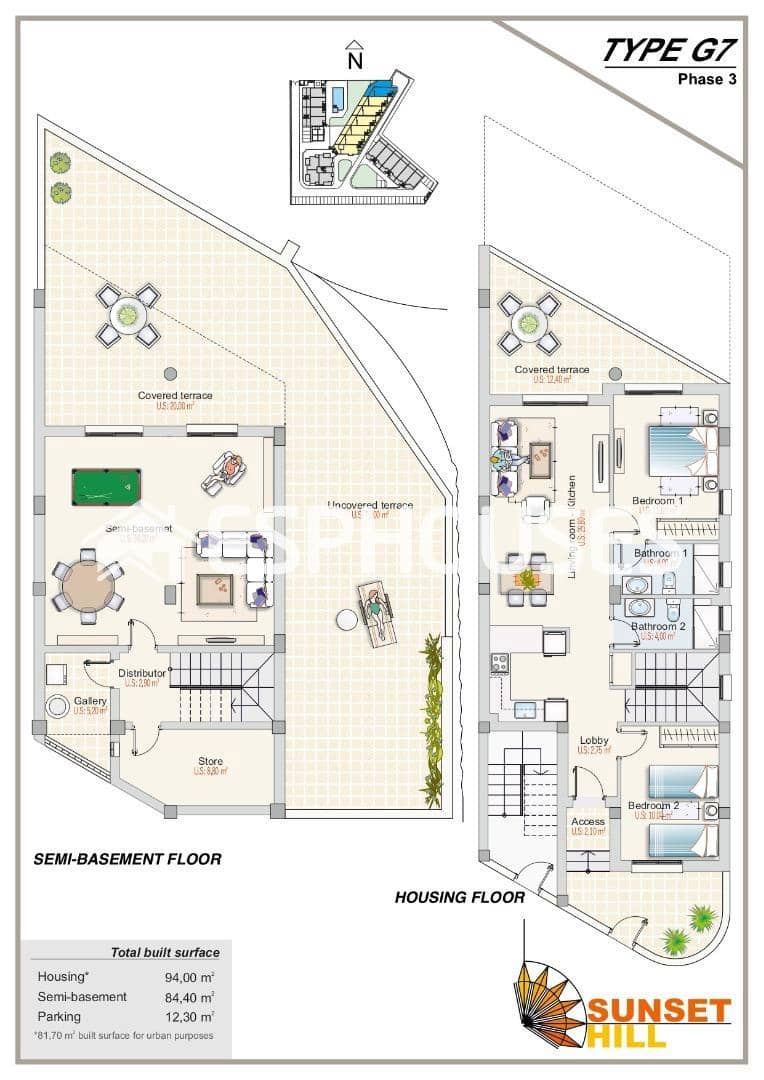 2 quarto Apartamento para venda em Orihuela Costa com piscina garagem - 310 000 € (Ref: 9445326)