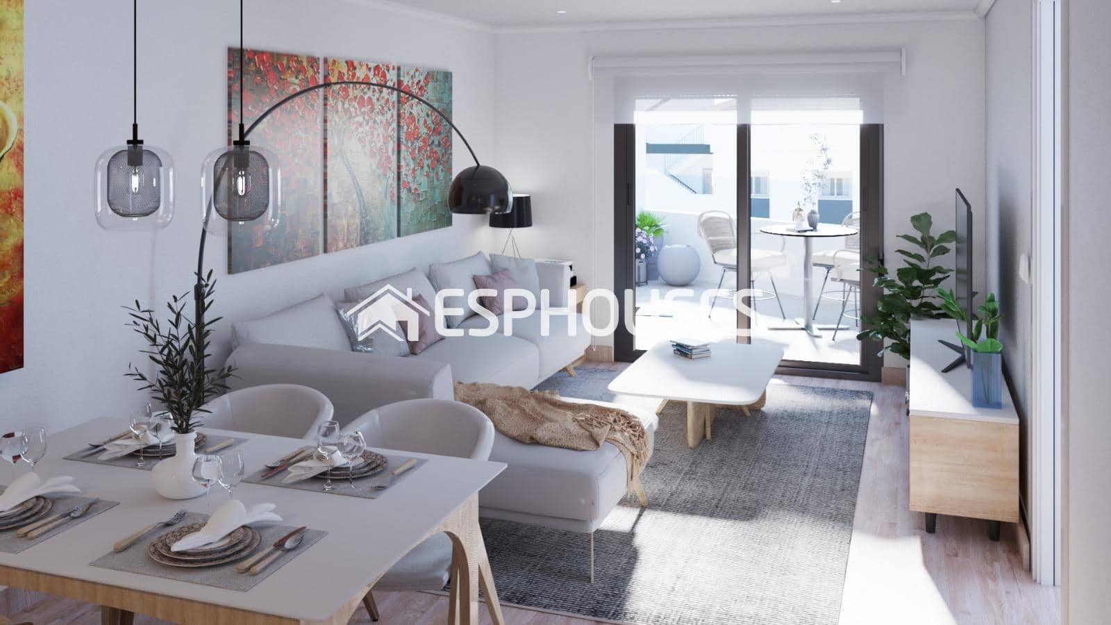 2 soveværelse Lejlighed til salg i Orihuela Costa med swimmingpool garage - € 270.000 (Ref: 9445329)