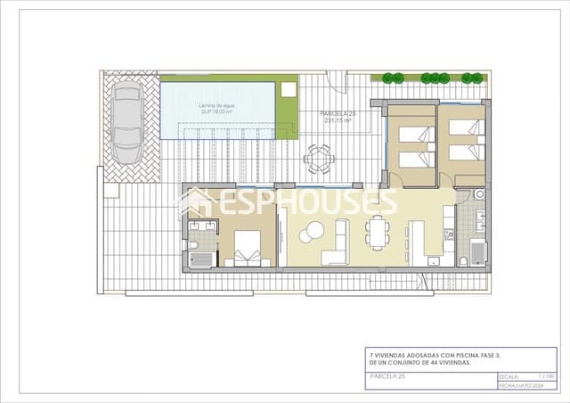 3 sovrum Villa till salu i Los Montesinos med garage - 409 900 € (Ref: 9445336)