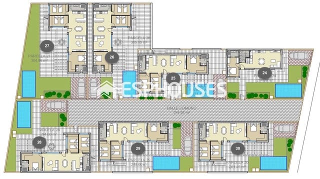 3 sovrum Villa till salu i Los Montesinos med garage - 409 900 € (Ref: 9445336)