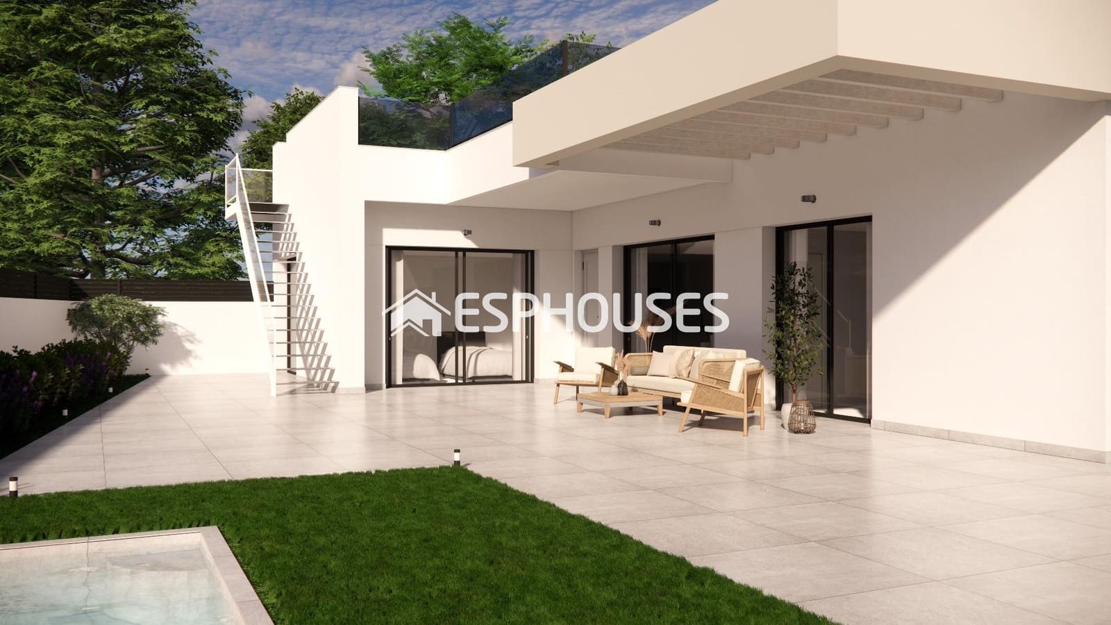 3 sovrum Villa till salu i Los Montesinos med garage - 409 900 € (Ref: 9445336)