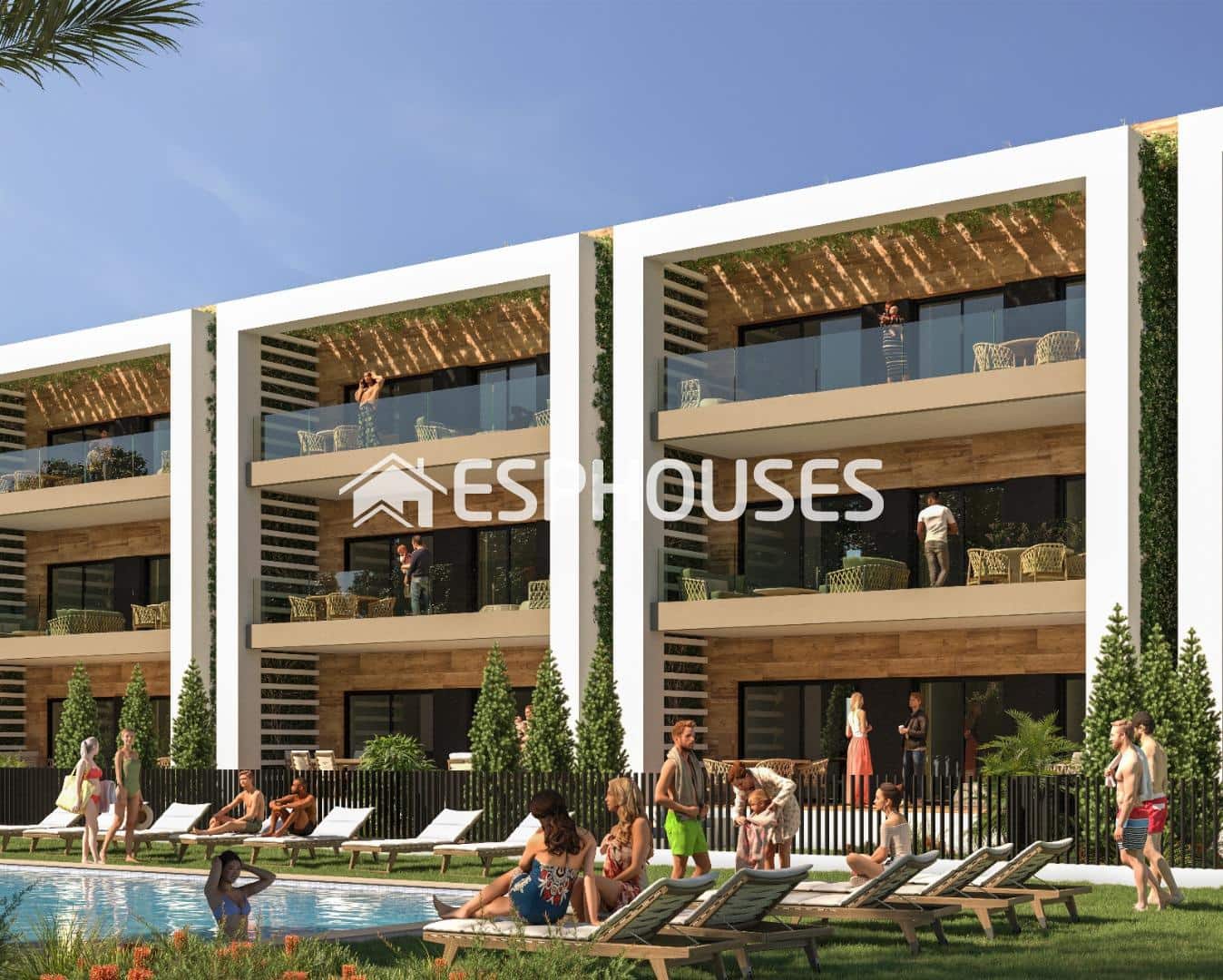 2 chambre Appartement à vendre à Los Alcazares avec piscine garage - 225 000 € (Ref: 9445341)