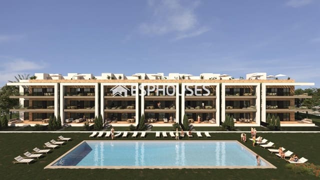 2 chambre Appartement à vendre à Las Lomas de Rame - Bahía Bella, Los Alcázares avec piscine garage - 225 000 € (Ref: 9445341)