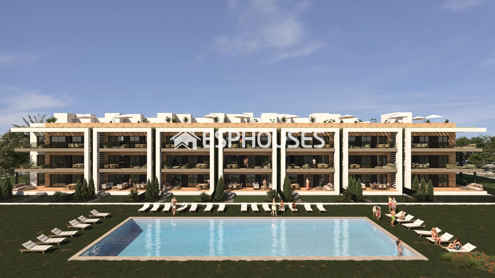 2 quarto Apartamento para venda em Los Alcazares com piscina garagem - 225 000 € (Ref: 9445341)