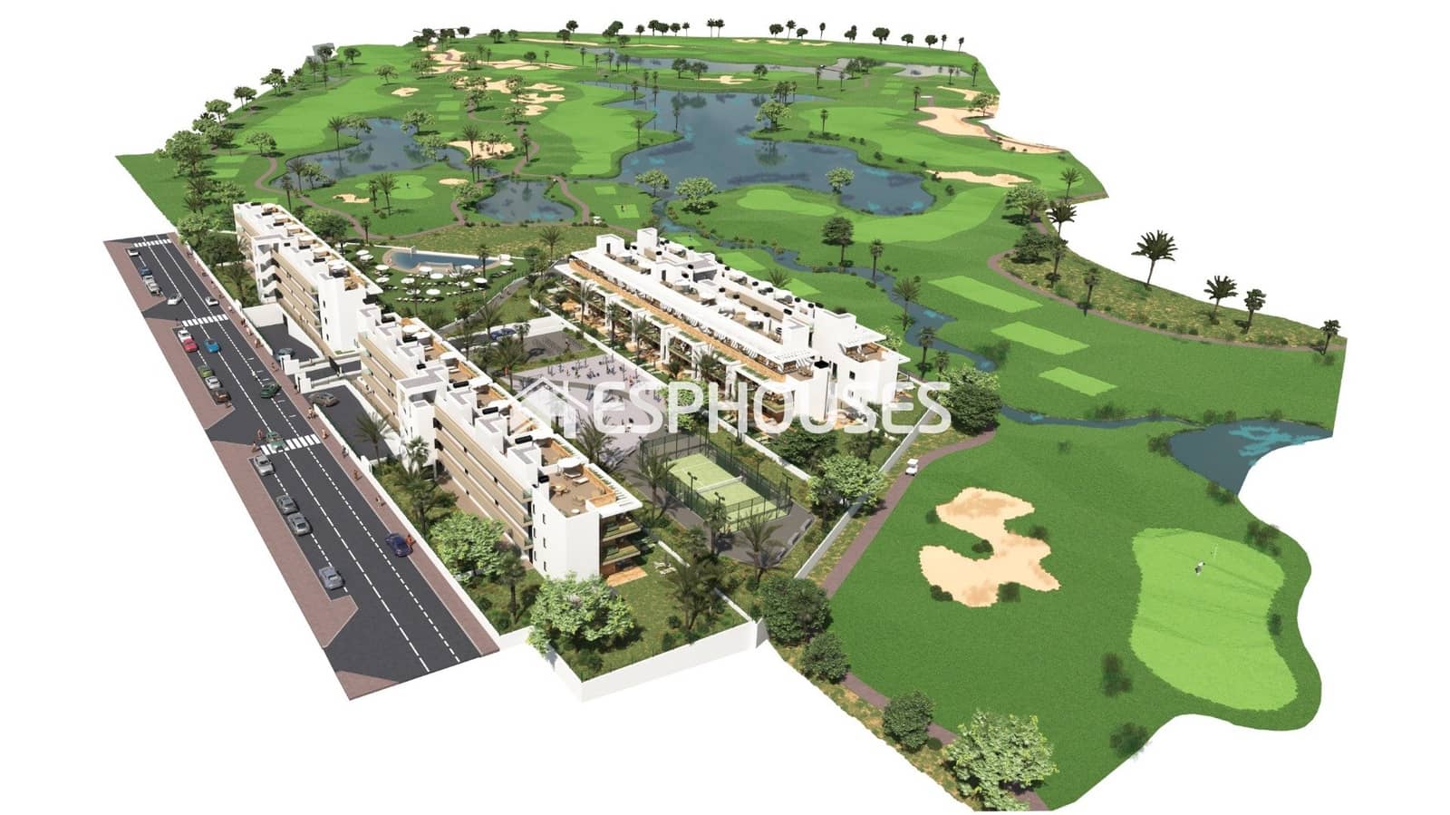 2 quarto Apartamento para venda em Los Alcazares com piscina garagem - 225 000 € (Ref: 9445341)