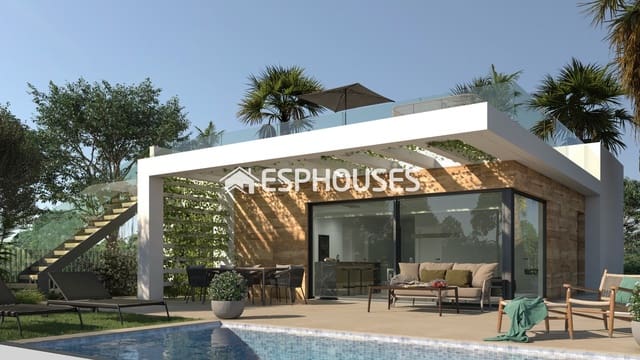 Chalet de 3 habitaciones en Las Lomas de Rame - Bahía Bella, Los Alcázares en venta con piscina garaje - 549.000 € (Ref: 9445342)