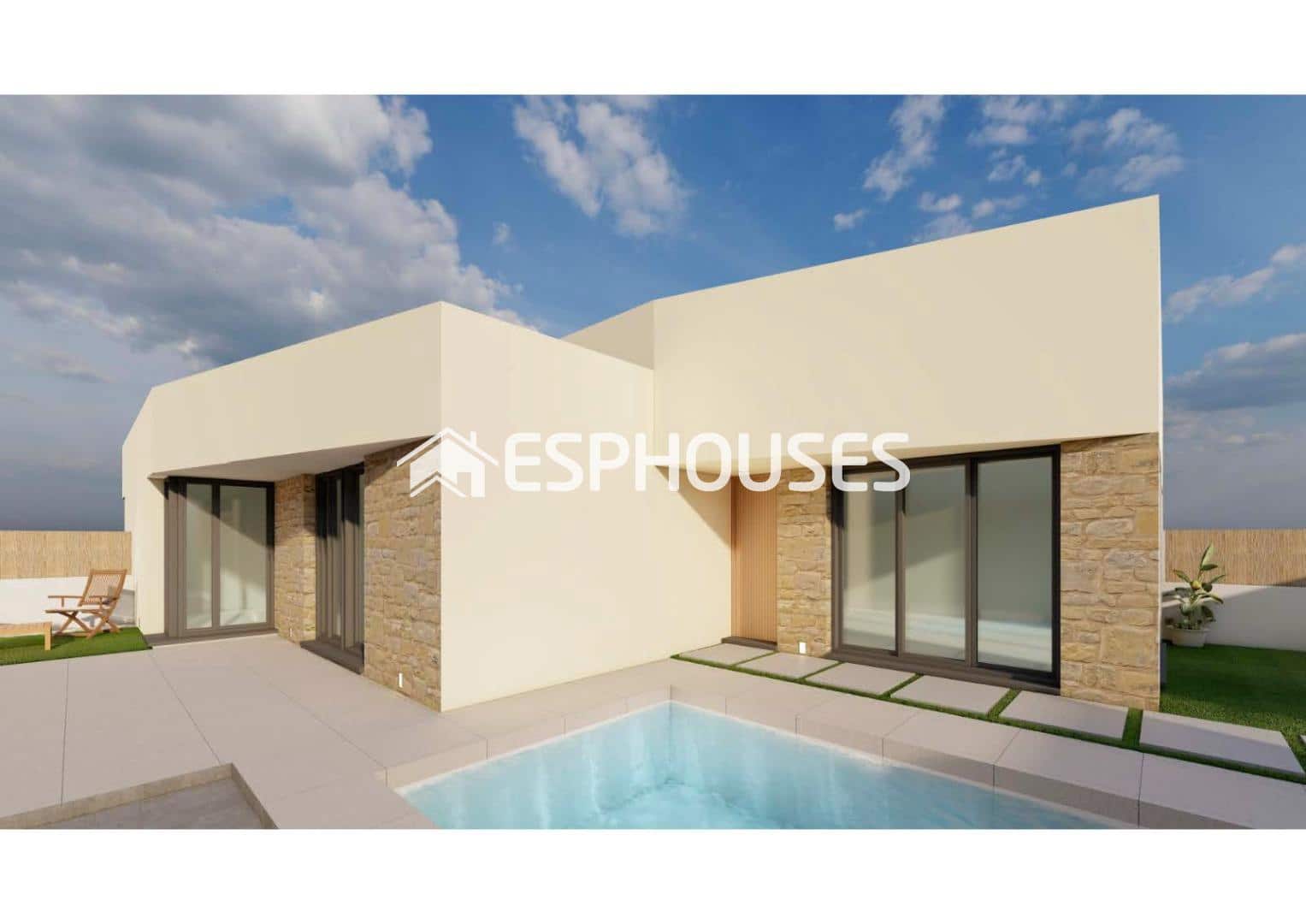 3 slaapkamer Bungalow te koop in Bigastro met zwembad garage - € 289.000 (Ref: 9445344)