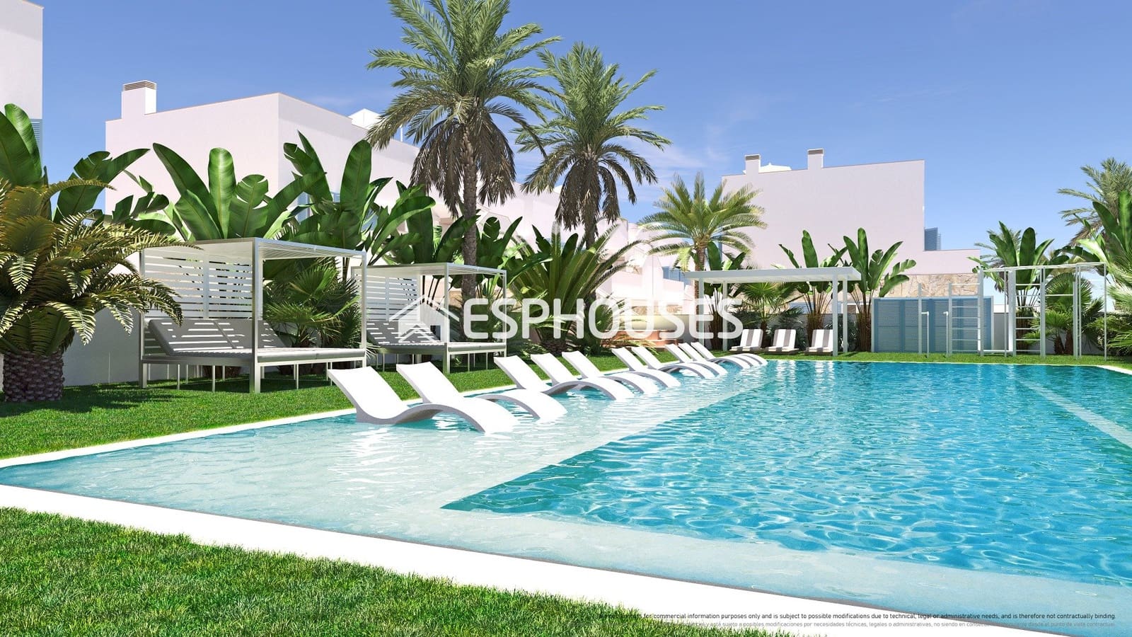 3 sovrum Lägenhet till salu i Torre de la Horadada med pool - 380 000 € (Ref: 9445346)