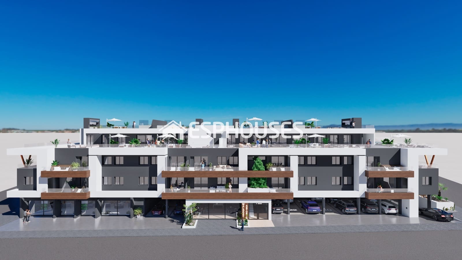 3 makuuhuone Huoneisto myytävänä paikassa Benijofar mukana 
autotalli - 354 000 € (Ref: 9445348)