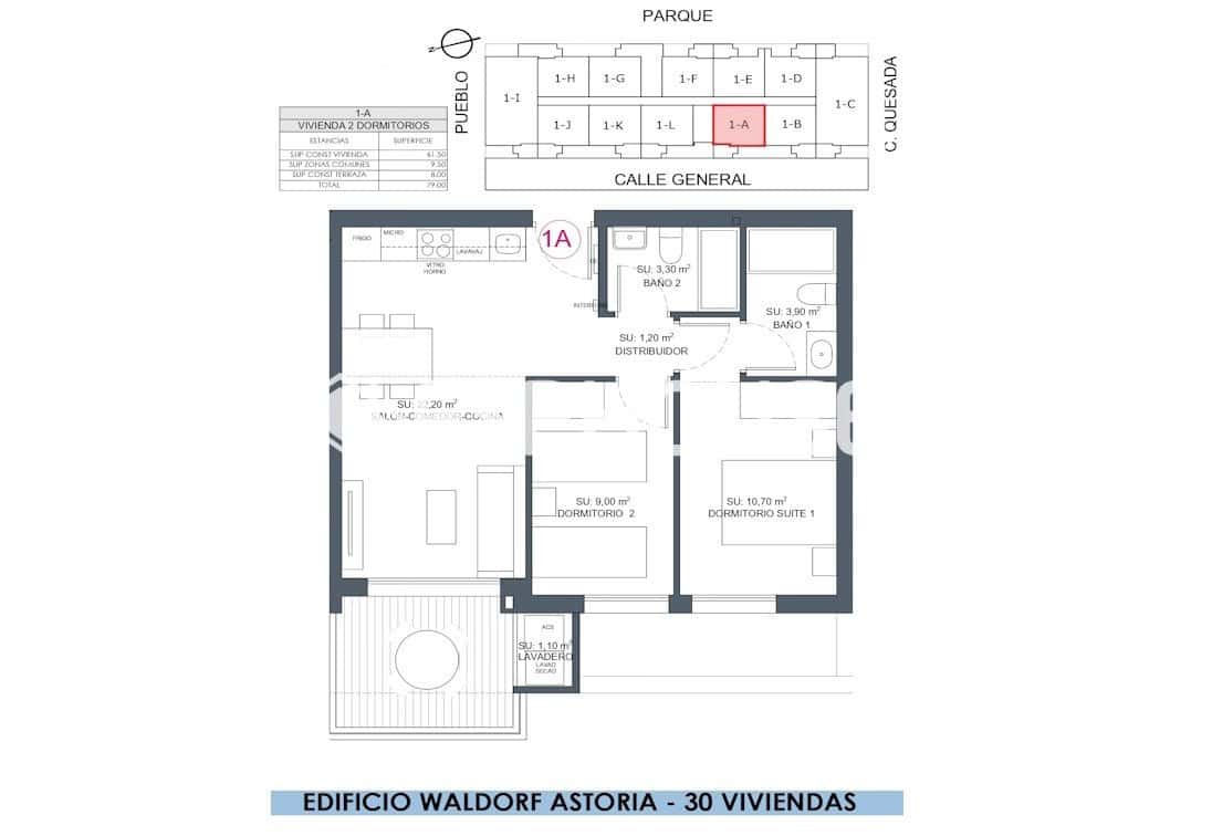 2 bedroom Apartment for sale in Benijofar with garage - € 293,000 (Ref: 9445349)