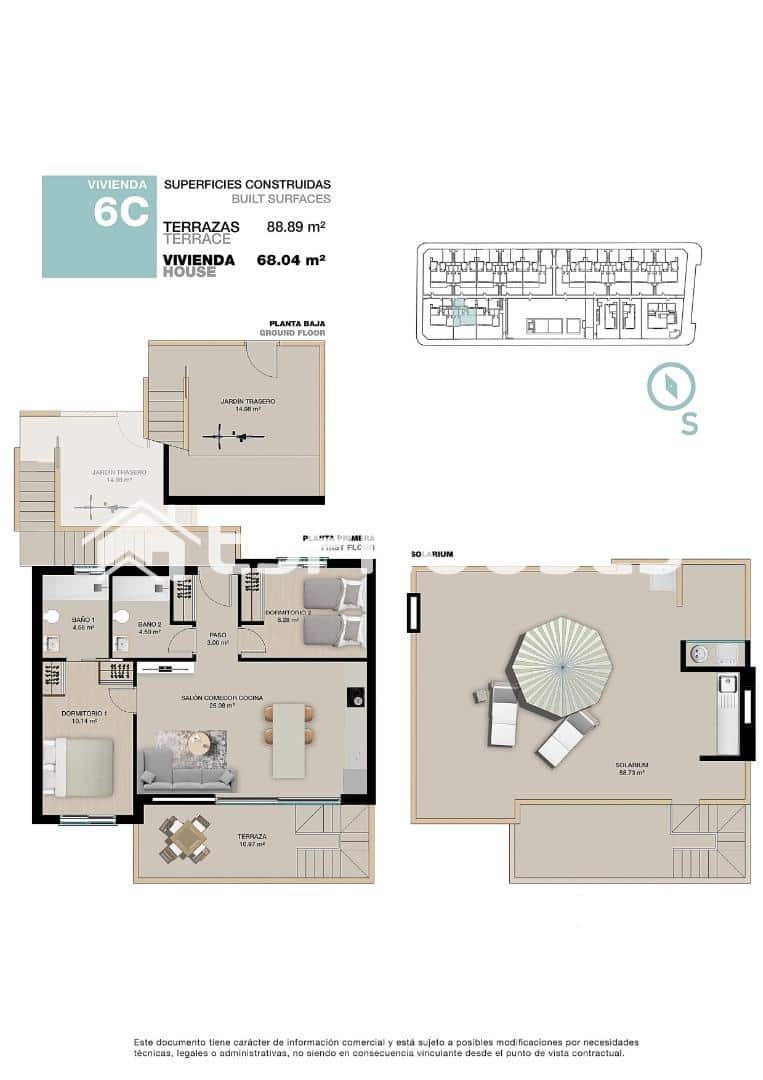 2 Zimmer Apartment zu verkaufen in Torre de la Horadada mit Pool Garage - 385.000 € (Ref: 9445351)