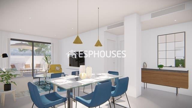 Apartamento de 3 habitaciones en Plans - Gasparot, La Villajoyosa / Vila Joiosa en venta con piscina garaje - 360.000 € (Ref: 9445355)