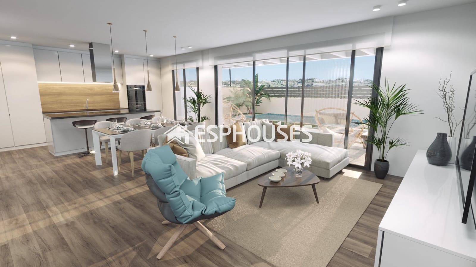 3 chambre Villa/Maison à vendre à Finestrat avec piscine - 725 000 € (Ref: 9445356)