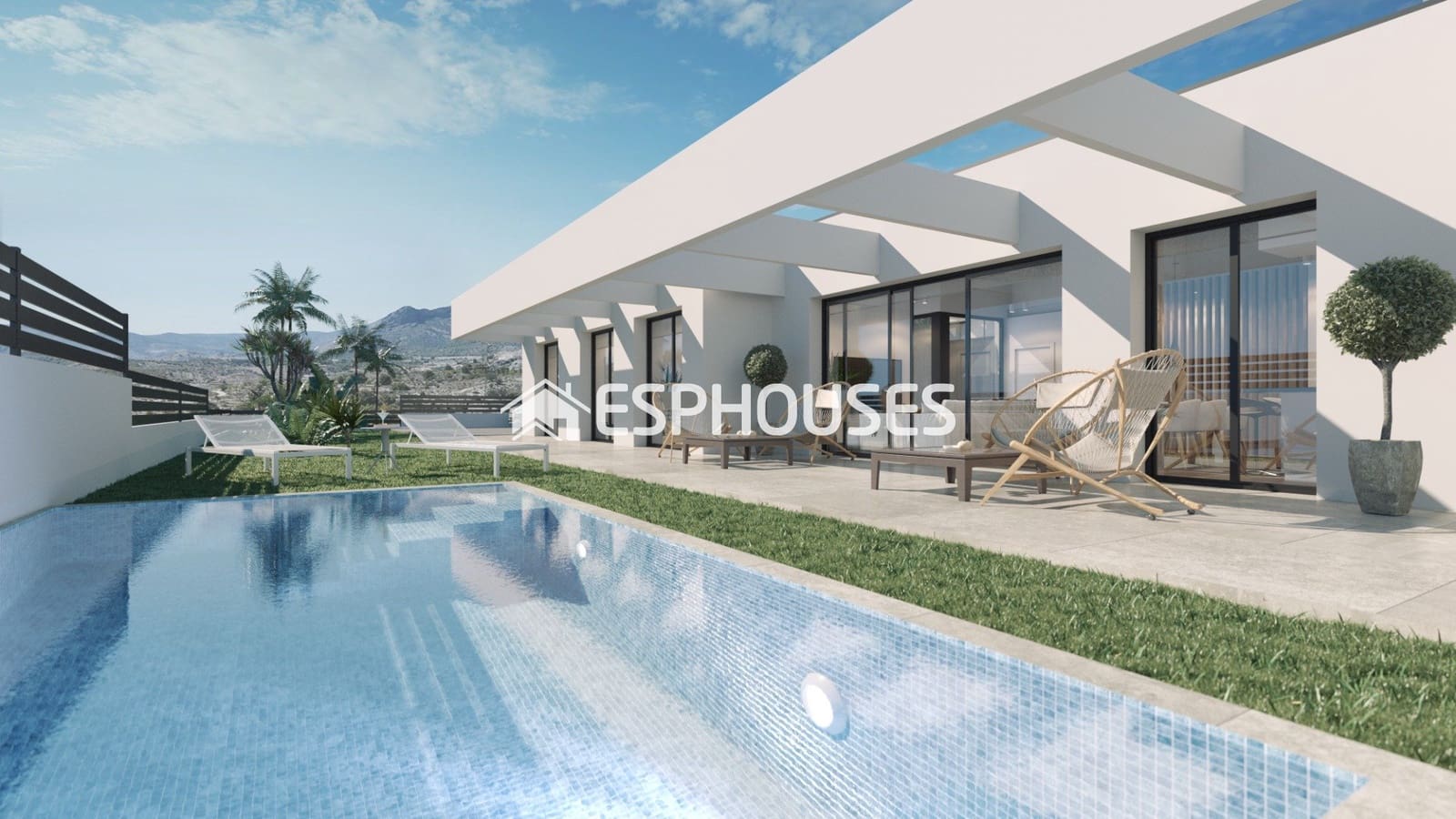 3 soveværelse Villa til salg i Finestrat med swimmingpool - € 725.000 (Ref: 9445356)