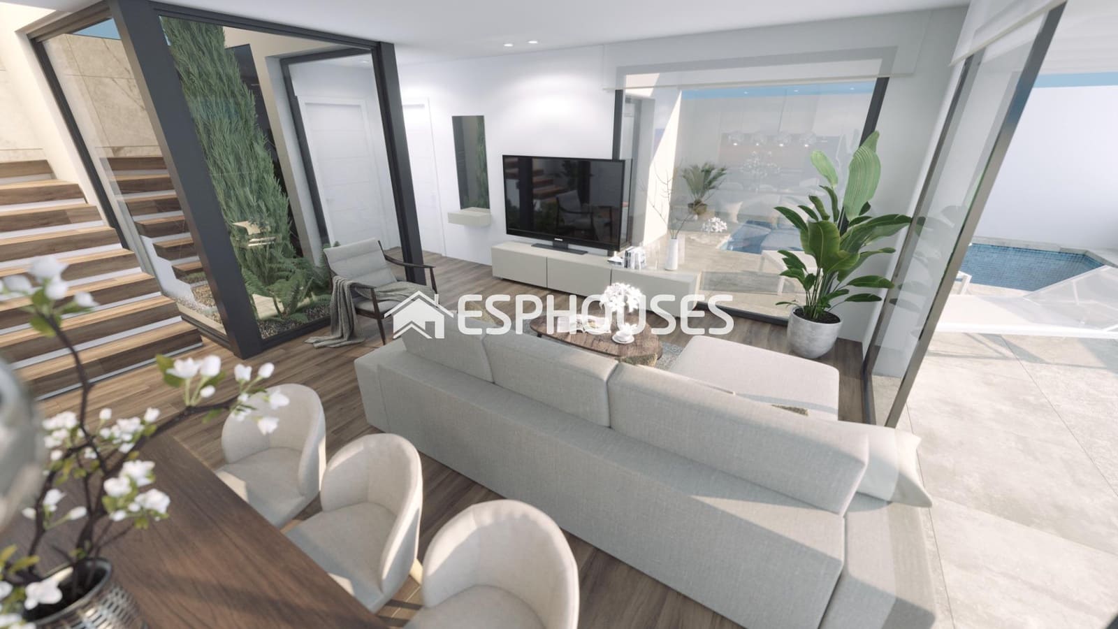 Chalet de 3 habitaciones en Finestrat en venta con piscina - 595.000 € (Ref: 9445357)