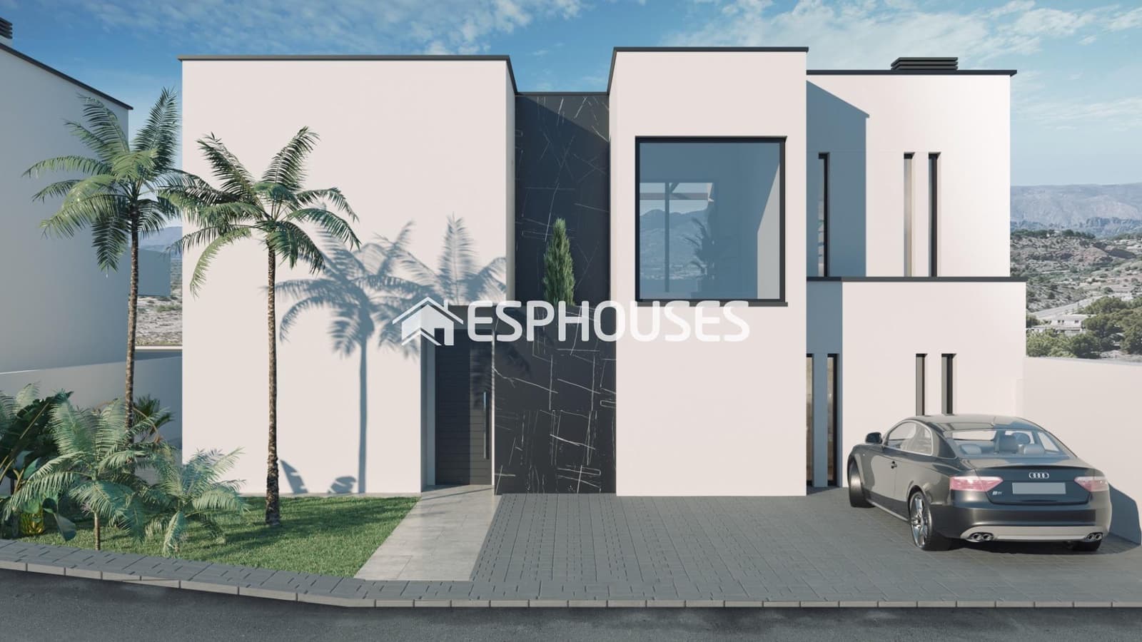 Chalet de 3 habitaciones en Finestrat en venta con piscina - 595.000 € (Ref: 9445357)