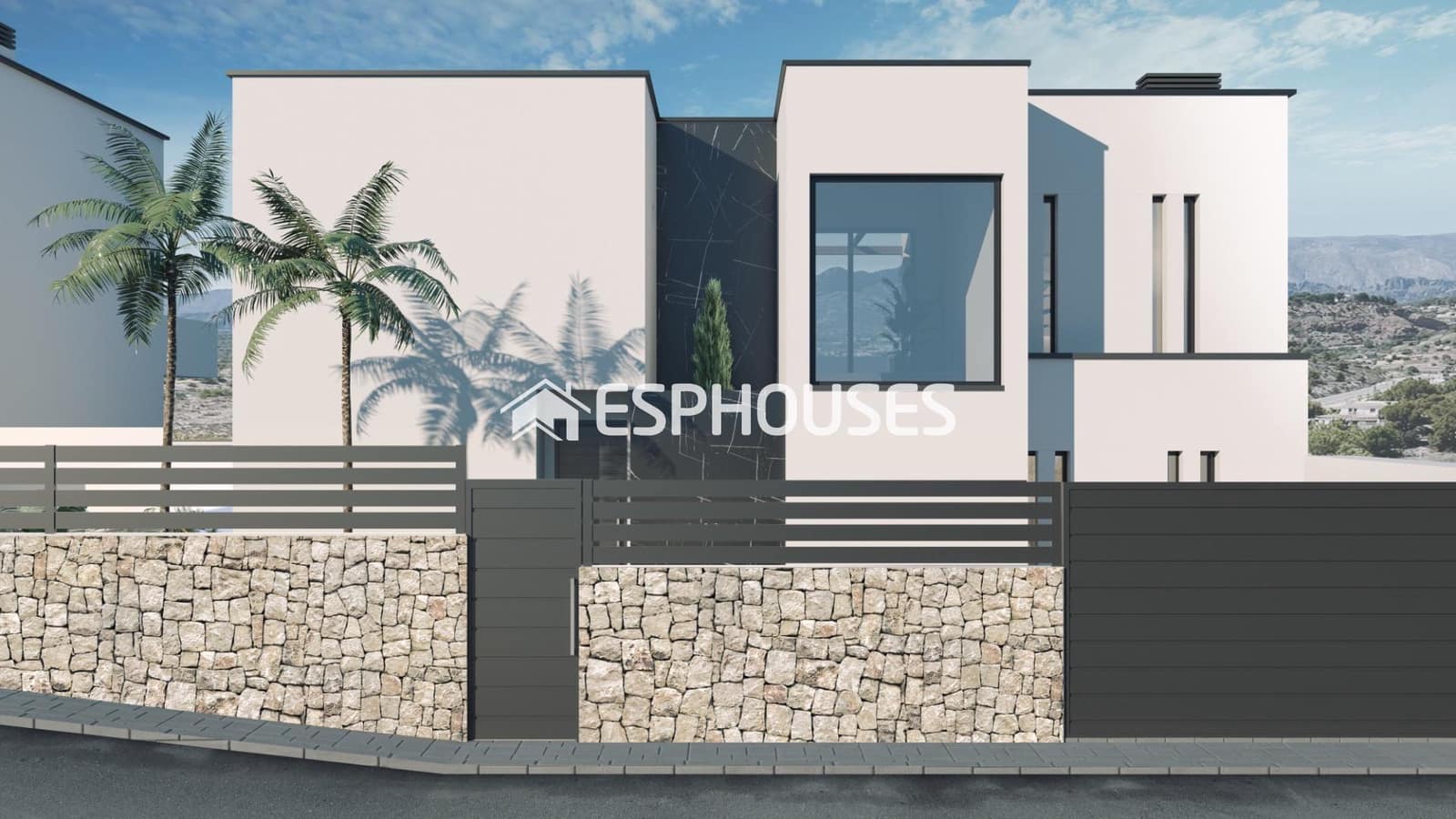 Chalet de 3 habitaciones en Finestrat en venta con piscina - 595.000 € (Ref: 9445357)