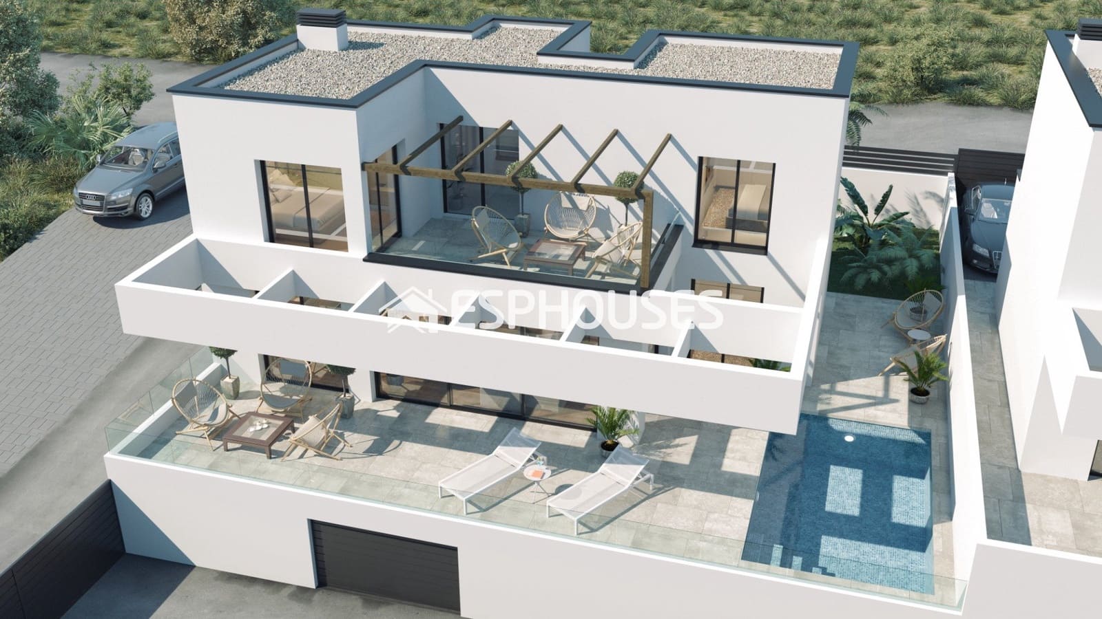 3 chambre Villa/Maison à vendre à Finestrat avec piscine - 595 000 € (Ref: 9445357)