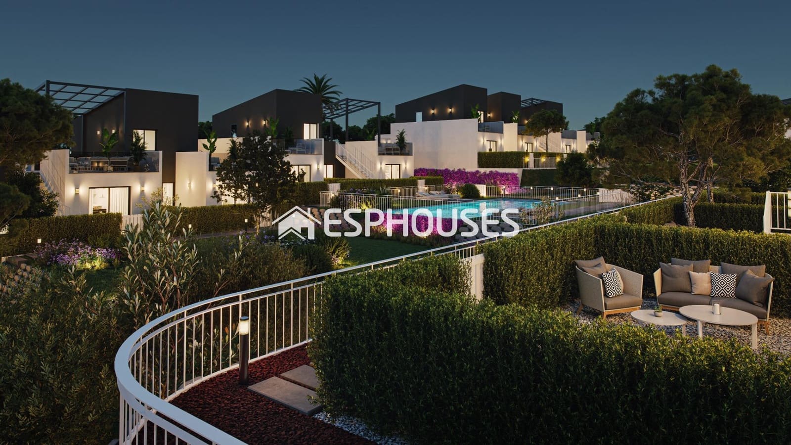 2 chambre Bungalow à vendre à Banos y Mendigo avec piscine garage - 229 000 € (Ref: 9445359)