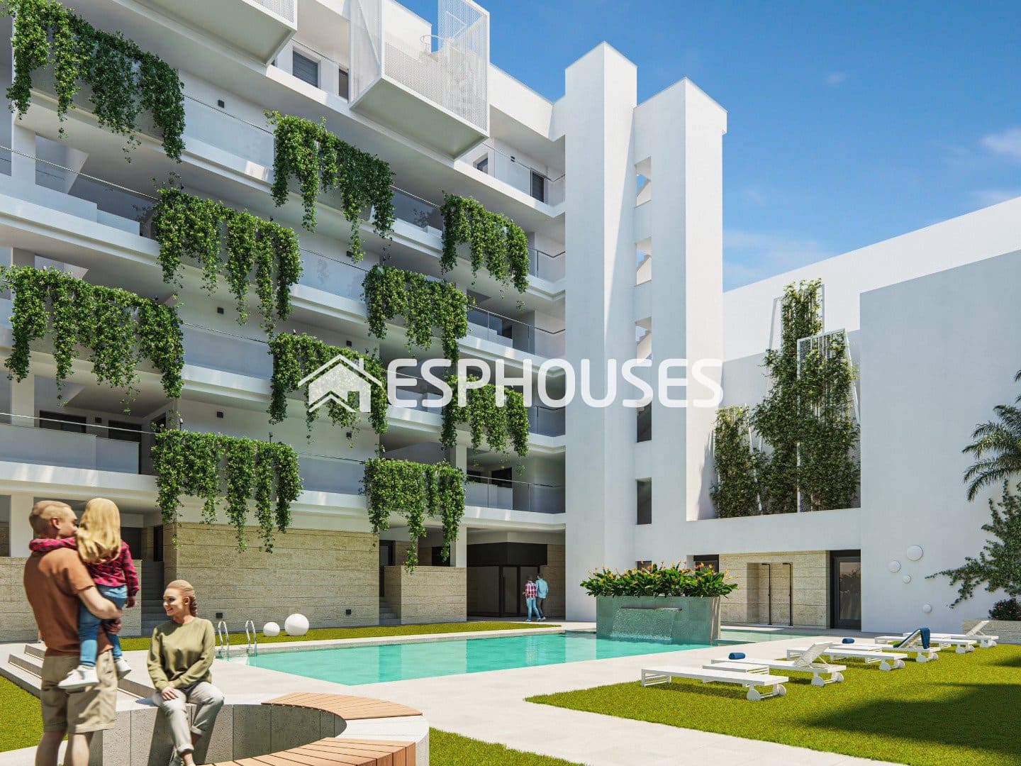 2 soveværelse Penthouse til salg i Torrevieja med swimmingpool - € 435.000 (Ref: 9445360)