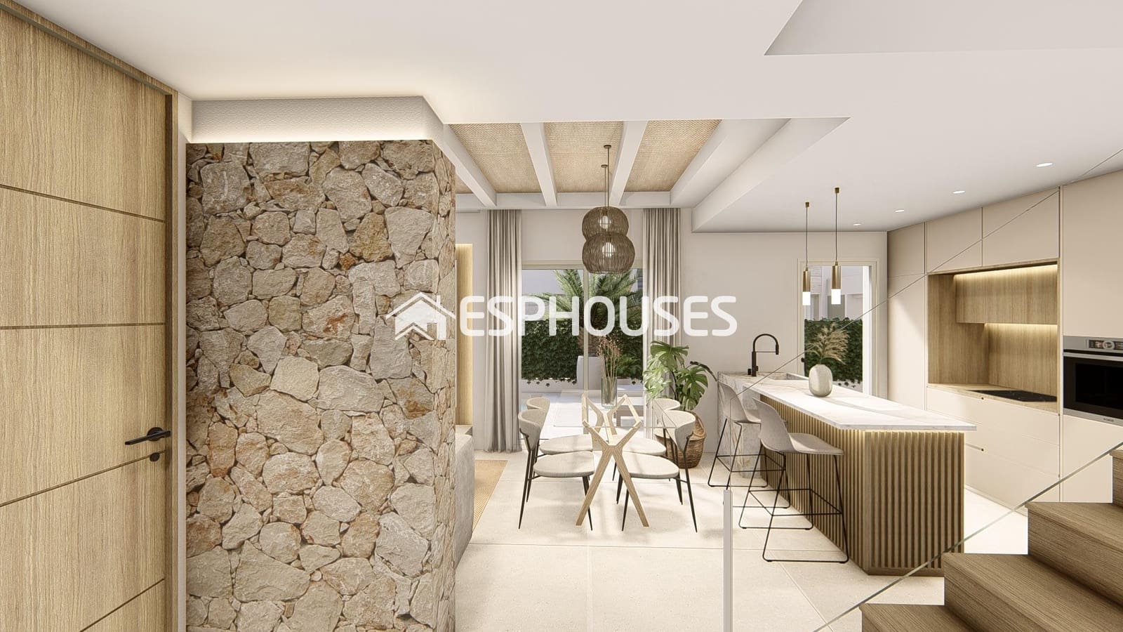 3 Zimmer Bungalow zu verkaufen in Rojales mit Pool Garage - 394.000 € (Ref: 9445375)