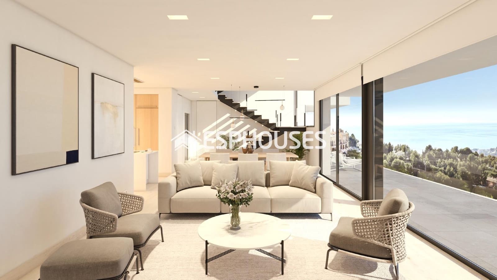 4 bedroom Villa for sale in Altea with pool garage - € 1,921,000 (Ref: 9445381)