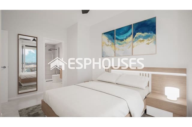 Apartamento de 3 habitaciones en Los Narejos, Los Alcázares en venta con piscina - 324.900 € (Ref: 9445386)