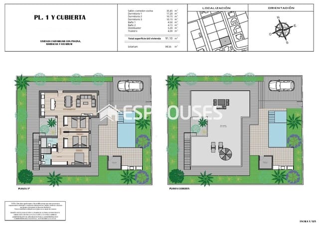 3 Zimmer Villa zu verkaufen in Polop mit Pool - 510.000 € (Ref: 9445389)