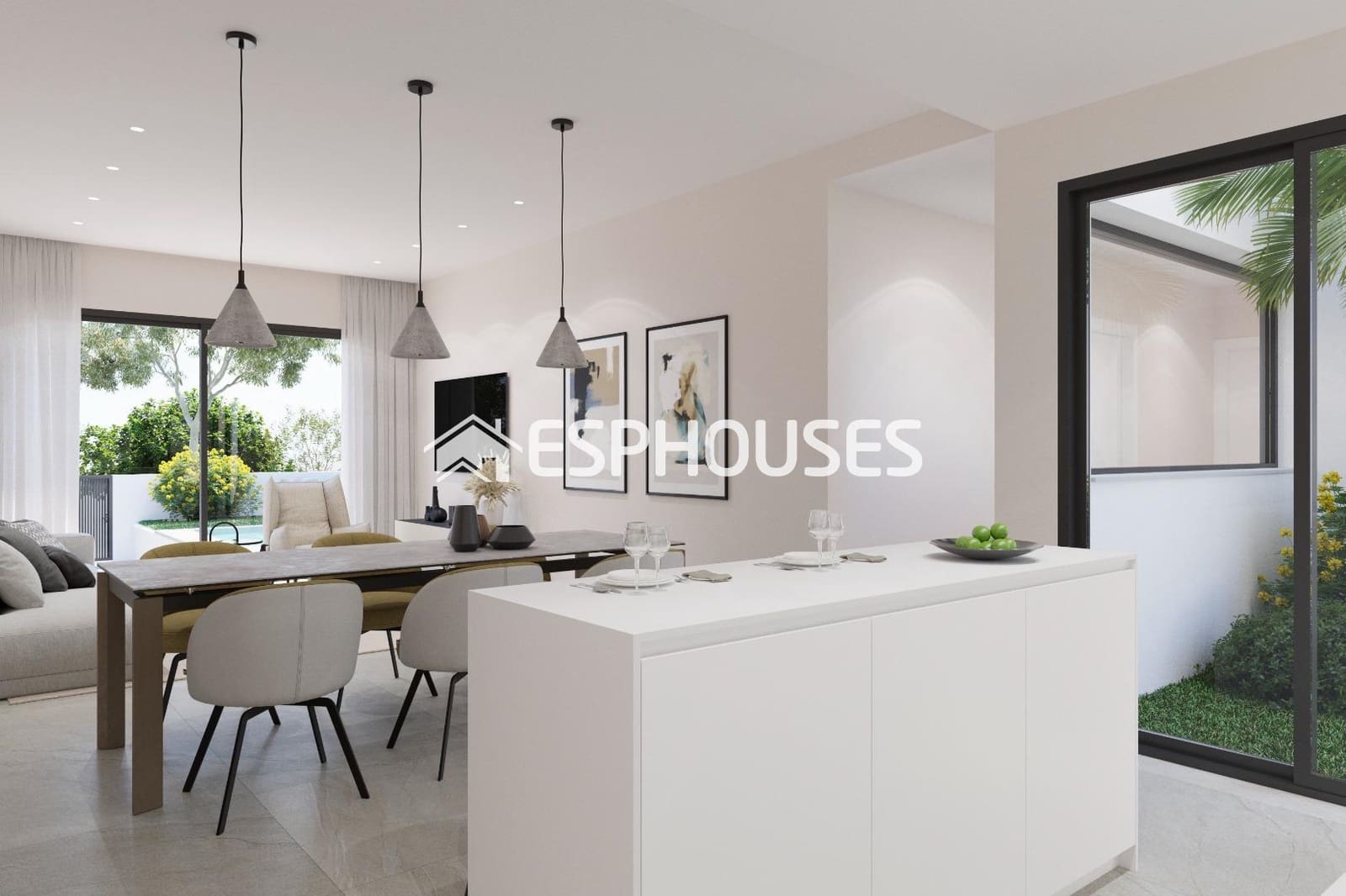 3 Zimmer Villa zu verkaufen in Polop mit Pool - 510.000 € (Ref: 9445389)