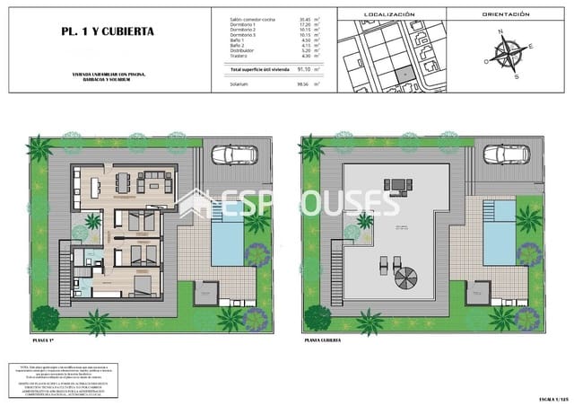3 soveværelse Villa til salg i Polop med swimmingpool - € 585.000 (Ref: 9445389)