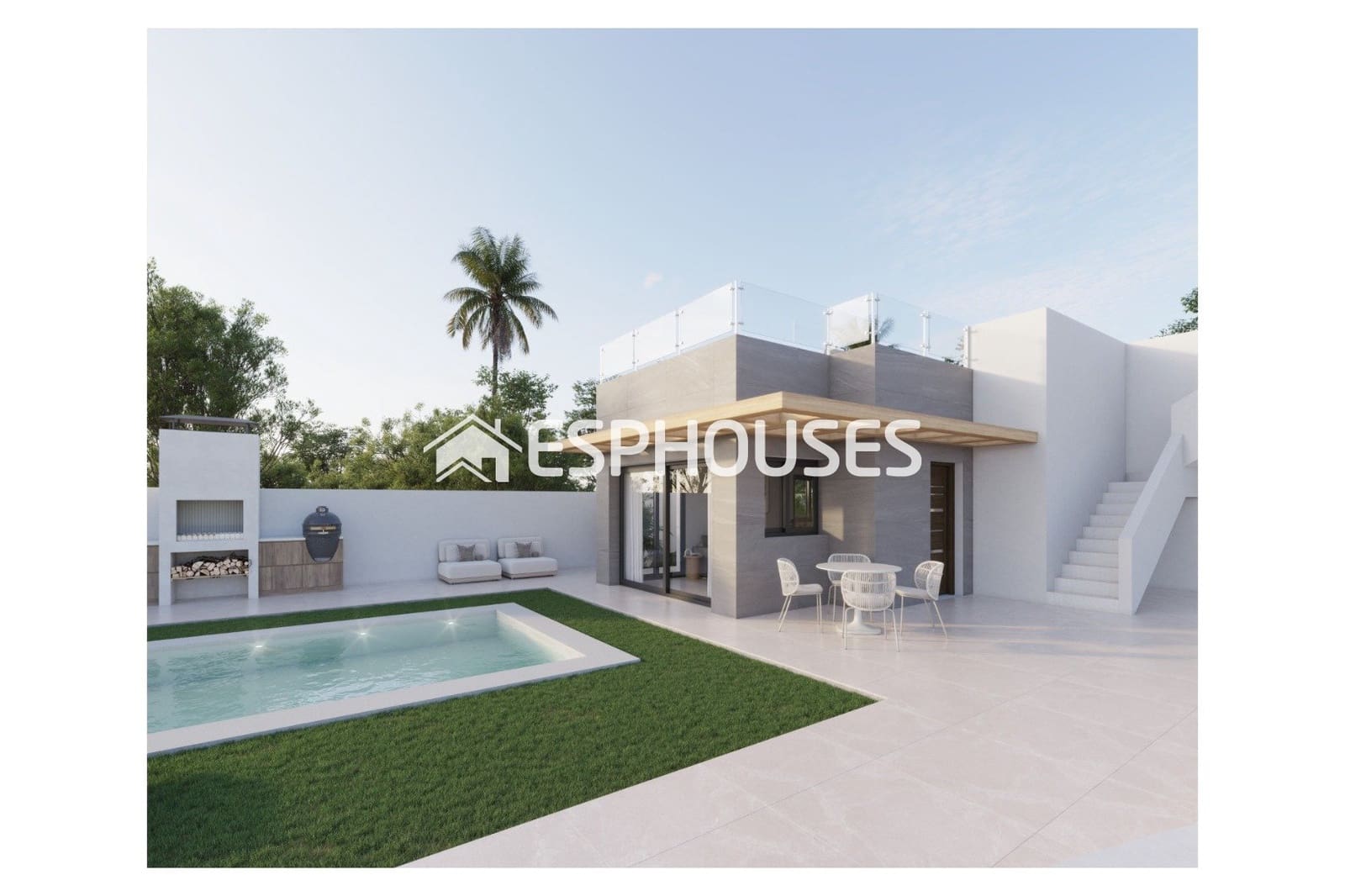 3 soveværelse Villa til salg i Polop med swimmingpool - € 585.000 (Ref: 9445389)