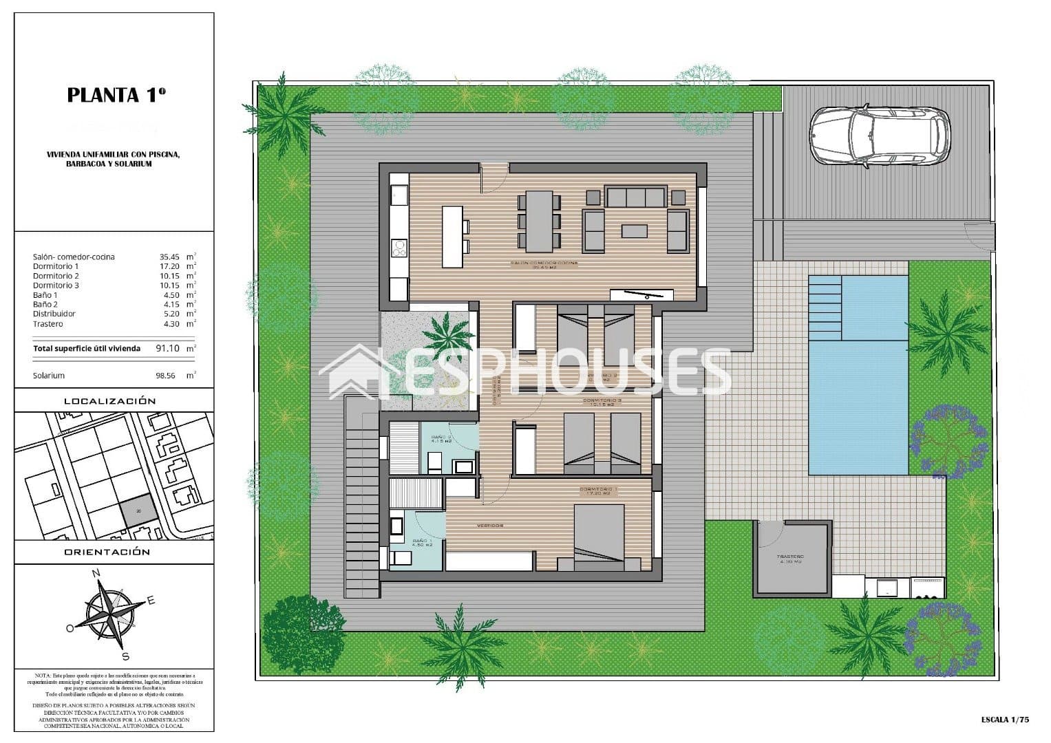 3 soveværelse Villa til salg i Polop med swimmingpool - € 585.000 (Ref: 9445389)