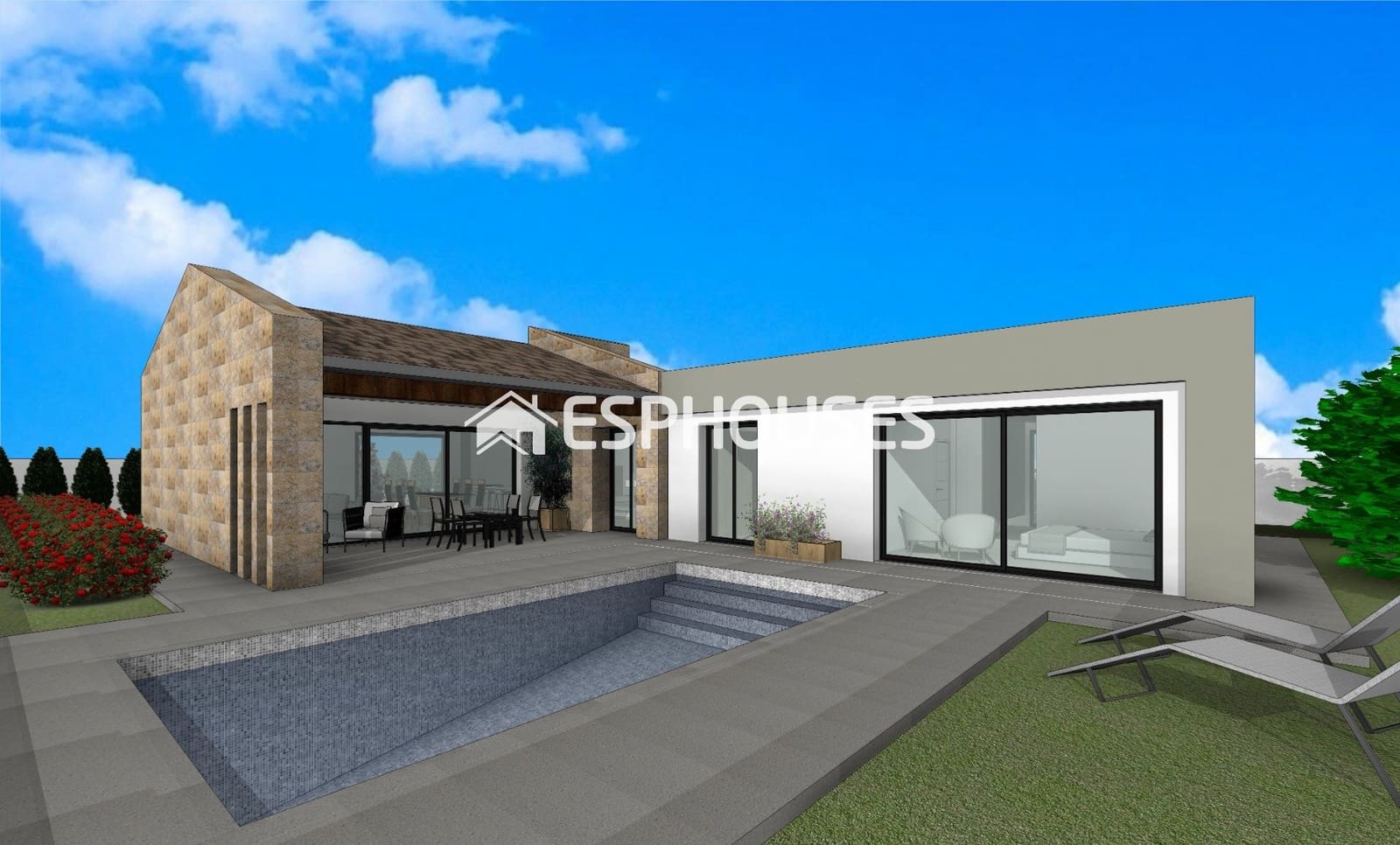 3 bedroom Villa for sale in Pinoso with pool garage - € 498,000 (Ref: 9445392)