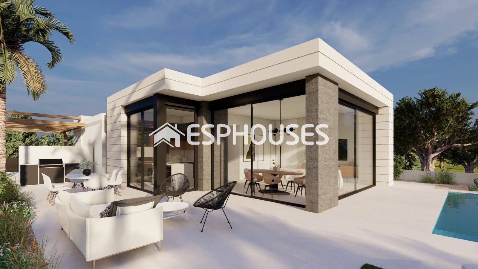 3 slaapkamer Villa te koop in Pilar de la Horadada met zwembad garage - € 570.000 (Ref: 9445393)