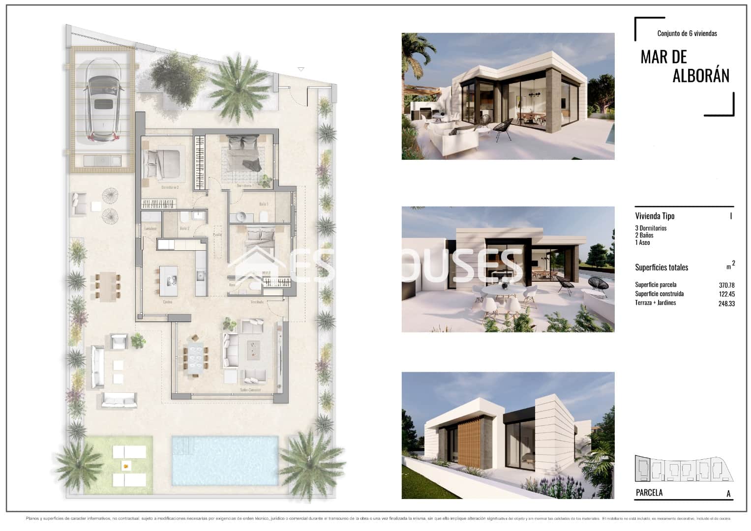 3 slaapkamer Villa te koop in Pilar de la Horadada met zwembad garage - € 570.000 (Ref: 9445393)