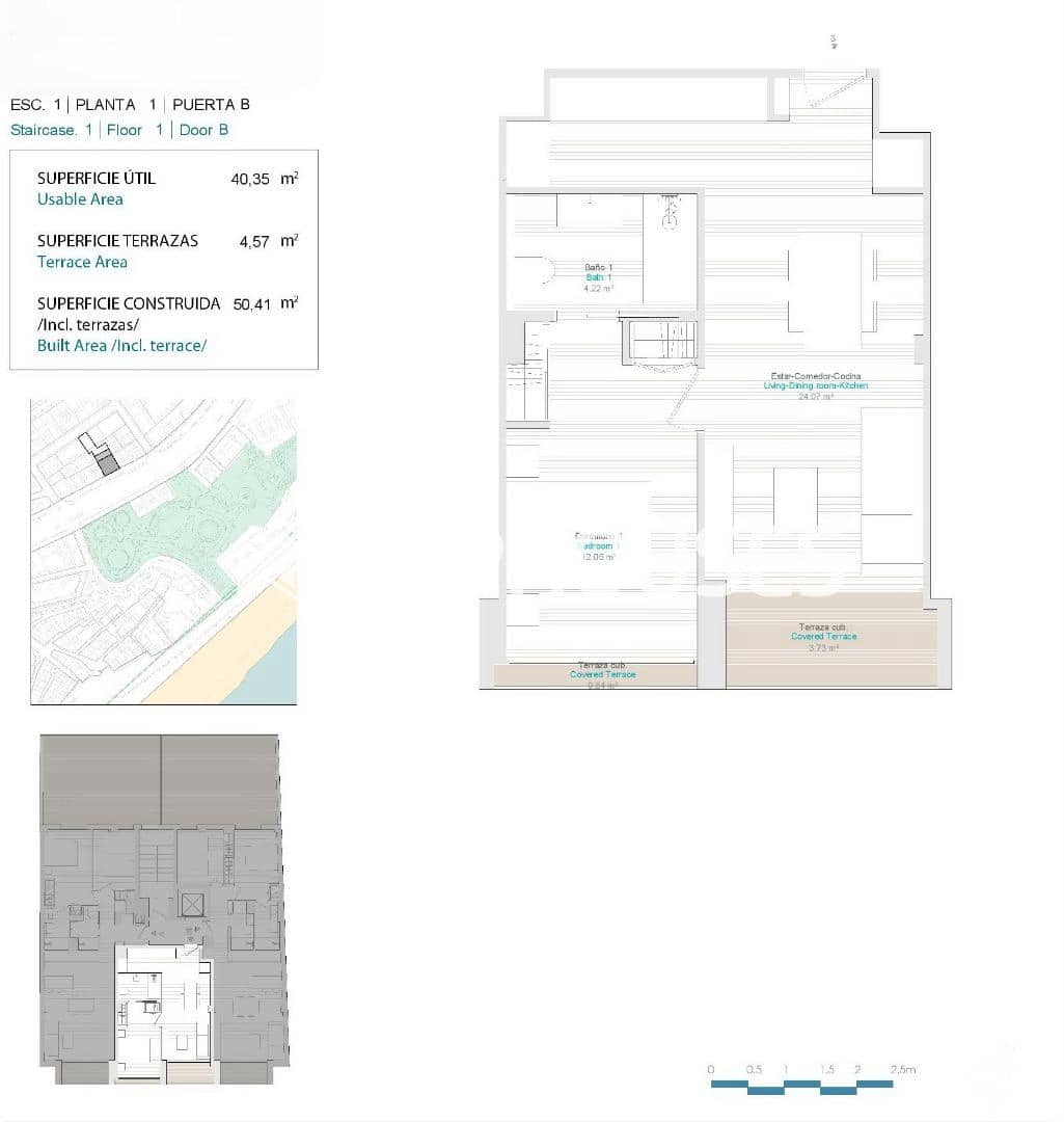 1 quarto Apartamento para venda em La Villajoyosa / Vila Joiosa - 272 500 € (Ref: 9445408)