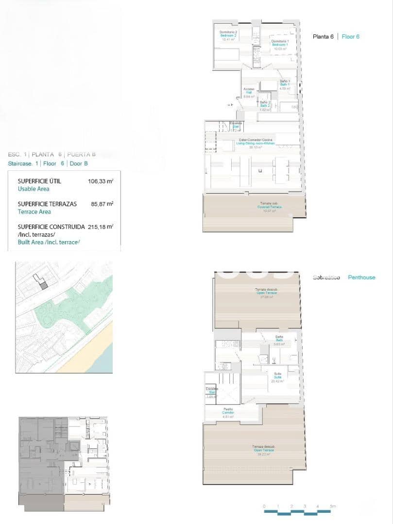3 makuuhuone Huoneisto myytävänä paikassa La Villajoyosa / Vila Joiosa - 794 700 € (Ref: 9445409)