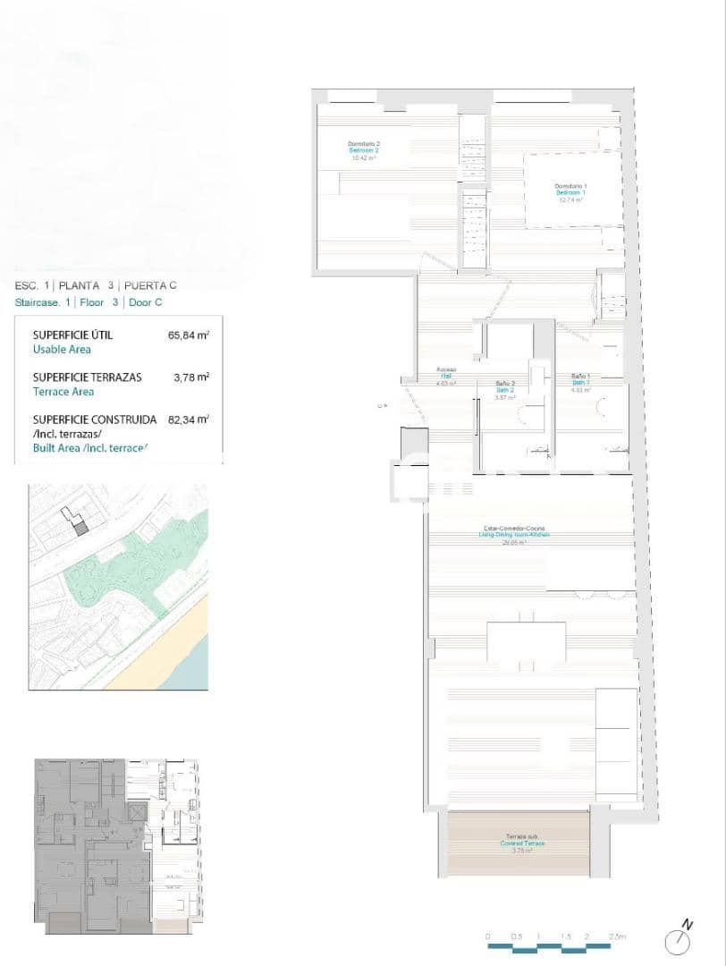 2 sovrum Lägenhet till salu i La Villajoyosa / Vila Joiosa med garage - 430 000 € (Ref: 9445414)