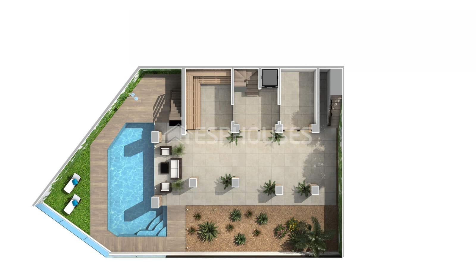 3 bedroom Villa for sale in Rojales with pool garage - € 740,000 (Ref: 9445422)