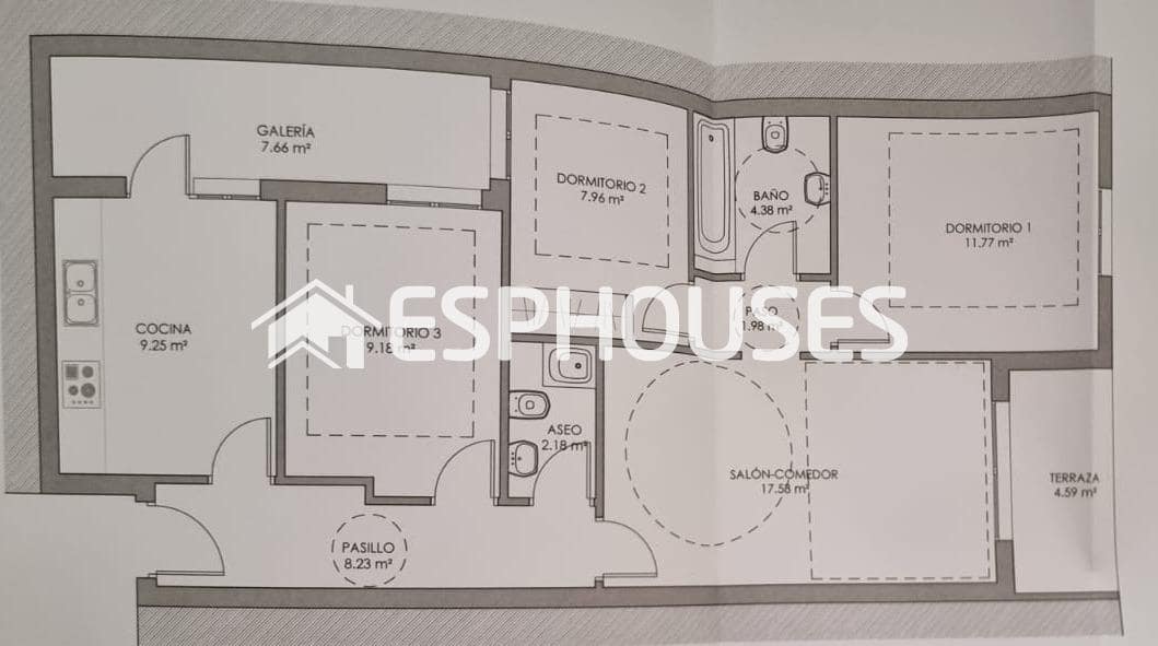 3 slaapkamer Appartement te koop in Altea - € 350.000 (Ref: 9462544)